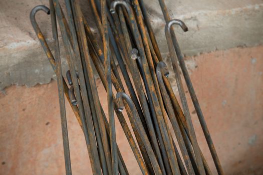 iron used in construction.