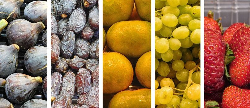 fruit collage