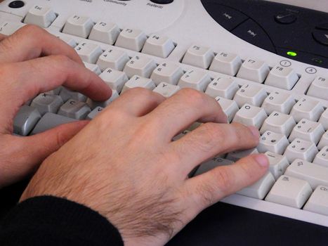 write to the computer