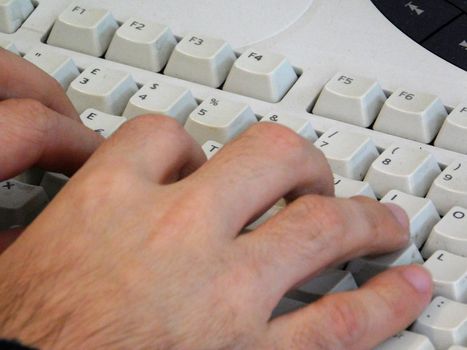 write to the computer