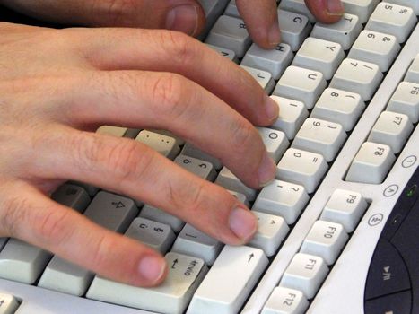 write to the computer