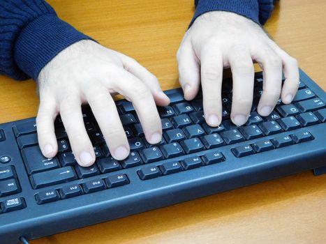 write to the computer