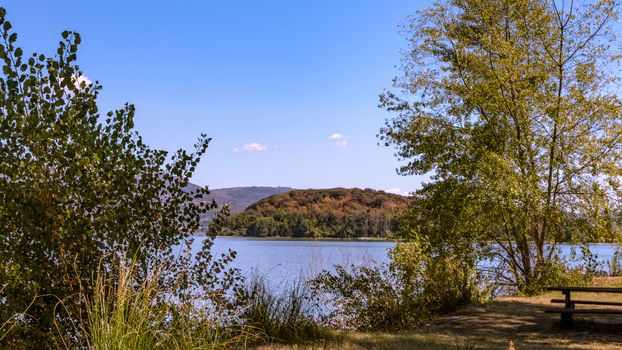 Italy: detail of a mooring of Lake Trasimeno