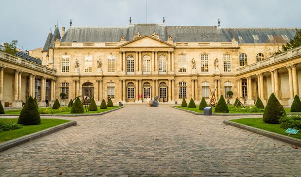 Outside view of Carnavalet museum in Paris