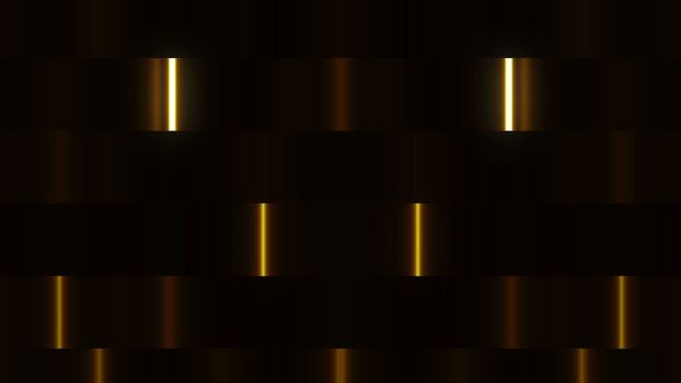 Abstract blocks lights. Digital 3d rendering background