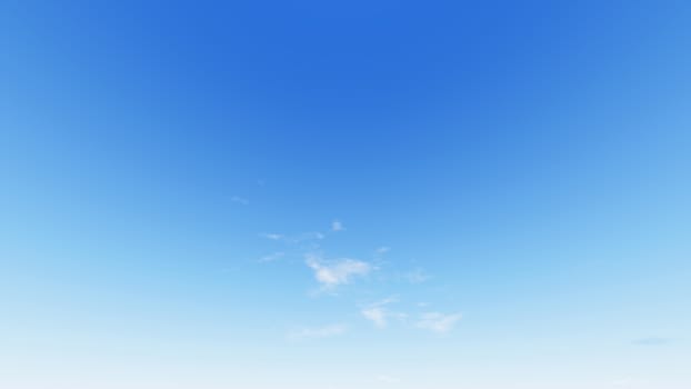 Cloudy blue sky abstract background, blue sky background with tiny clouds, 3d illustration