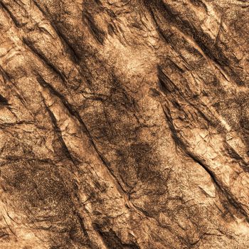 Brown stone background, texture - illustration