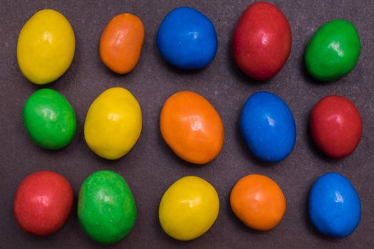 Colorful Sugar Coated Chocolate