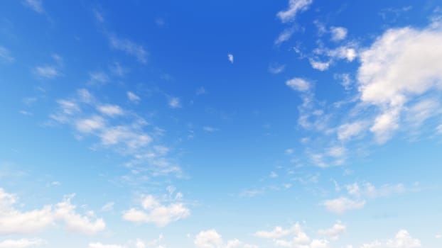 Cloudy blue sky abstract background, blue sky background with tiny clouds, 3d illustration