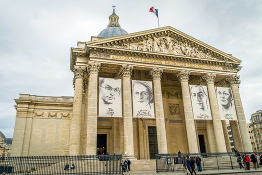 Transfer of the bodies of Zay, De Gaulle, Brossolette and Tillion to the French pantheon