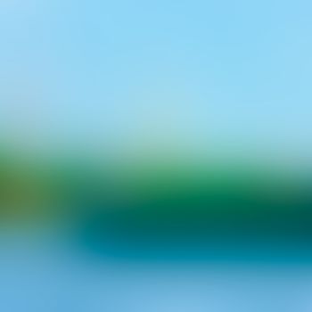 Abstract blue green nature soft blurred background. Canvas for any project