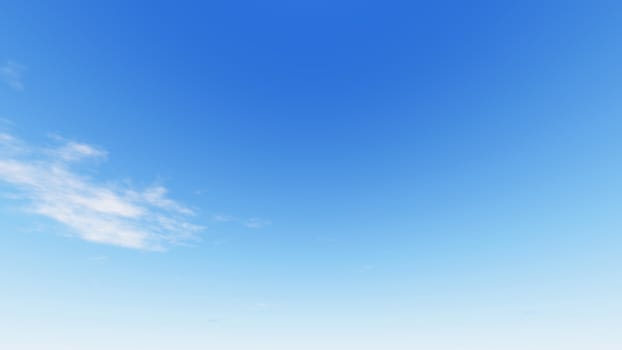 Cloudy blue sky abstract background, blue sky background with tiny clouds, 3d illustration