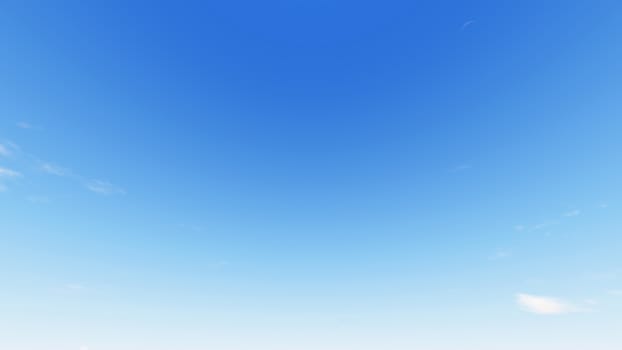 Cloudy blue sky abstract background, blue sky background with tiny clouds, 3d illustration