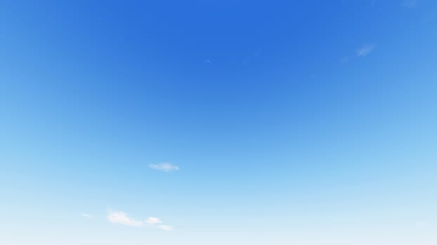 Cloudy blue sky abstract background, blue sky background with tiny clouds, 3d illustration