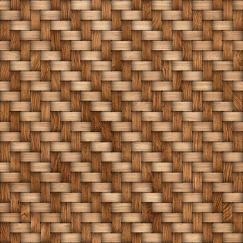 Wooden weave texture background. Abstract decorative wooden textured basket weaving background. Seamless pattern