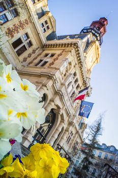 City hall of Paris 12th arrondissement district