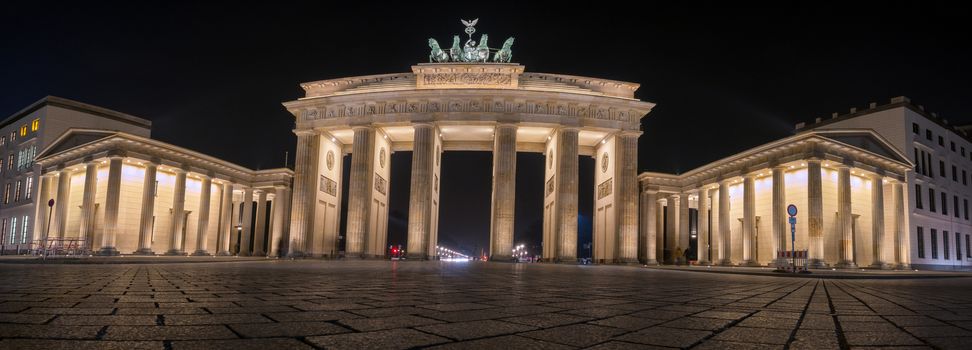 The Brandenburger Tor, one of the best-known landmarks and national symbols of Germany