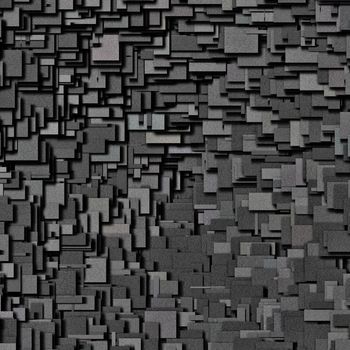 Illustration of a gray squares background texture