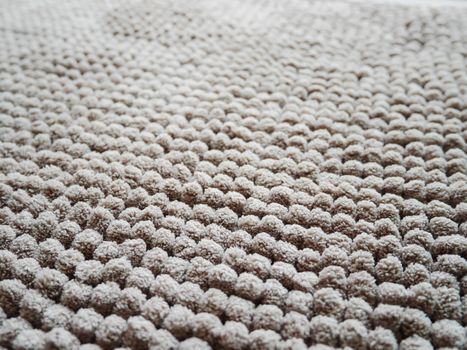 Close up brown carpet background texture