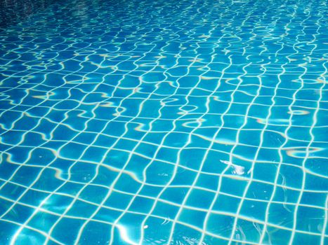 Beautiful pure water in the pool background