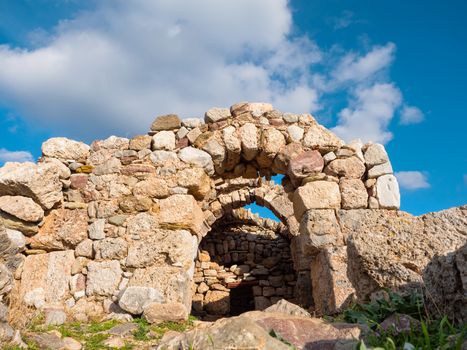 Necromancy of Poseidon in Cape Matapan or Tainaron in Mani, Peloponnese, Greece