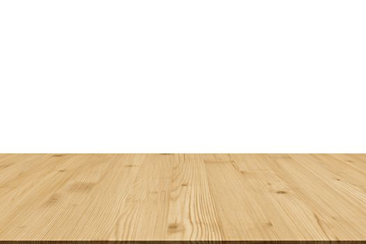 Natural pattern wood table floor for design or montage your products background.