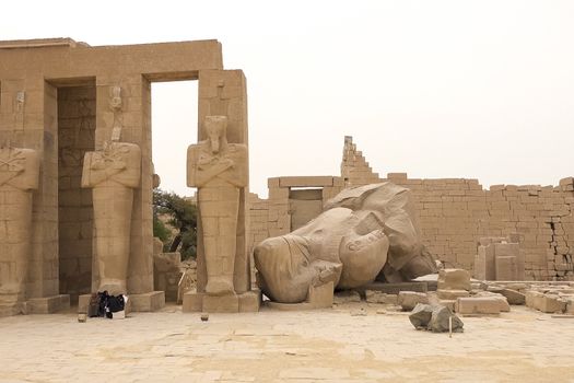 Statues of other Egypt. With the temple monuments megaliths