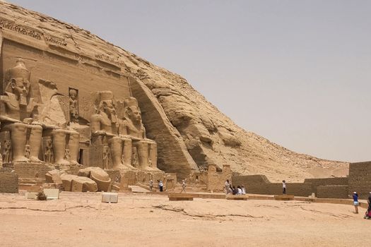 Statues of other Egypt. With the temple monuments megaliths