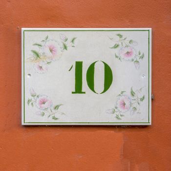 House number ten (10)