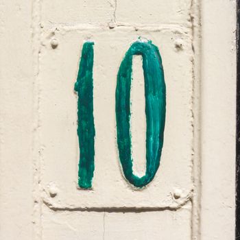 House number ten (10)