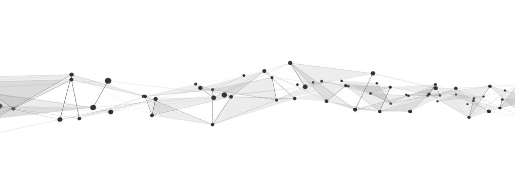 Concept of Network or Internet Communication. 3d illustration. White background