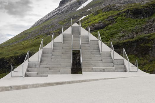 The “Utsikten” at Gaularfjellet is one of the great viewing platform that offers a spectacular view along the National Tourist Road Gaularfjellet