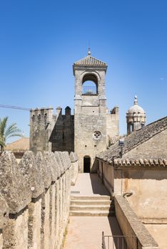 tower of the alcazar in Cordoba spain