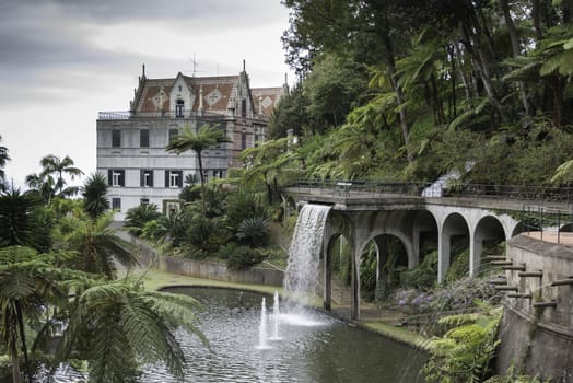 Tropican Monte Palace Garden. Funchal, Madeira, Portugal.