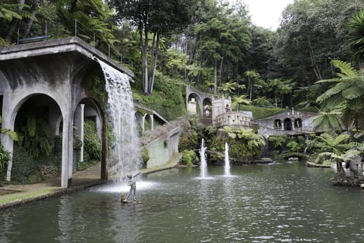 Tropican Monte Palace Garden. Funchal, Madeira, Portugal.