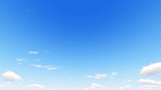 Cloudy blue sky abstract background, blue sky background with tiny clouds, 3d illustration