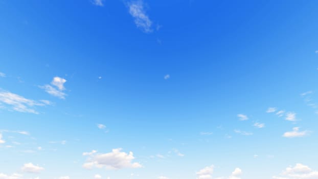 Cloudy blue sky abstract background, blue sky background with tiny clouds, 3d illustration