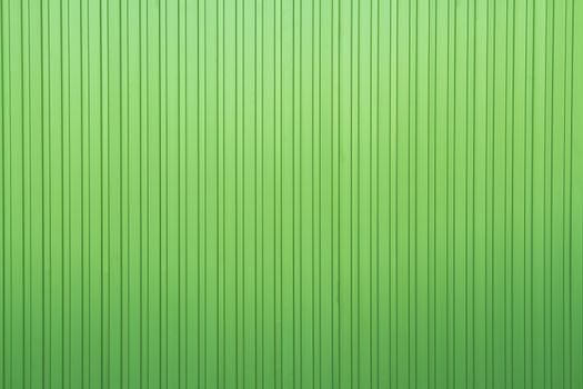Aluminium dark green  list with metal sheet fence.