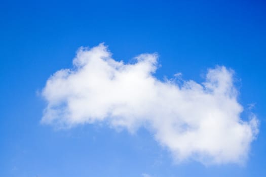 Light cloud with blue sky