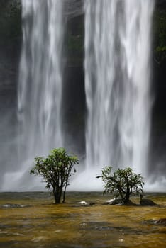 Big Waterfall named Huay Luang in Thailand