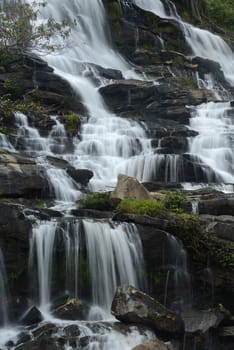 Mae Ya Waterfall in Chiang Mai Thailand