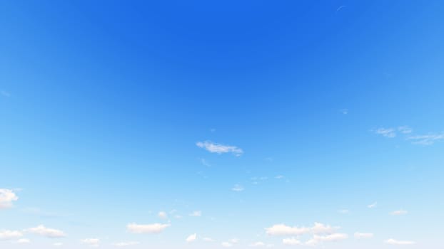 Cloudy blue sky abstract background, blue sky background with tiny clouds, 3d illustration