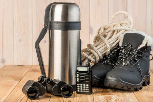 Required facilities for a long, complex hike in the mountains