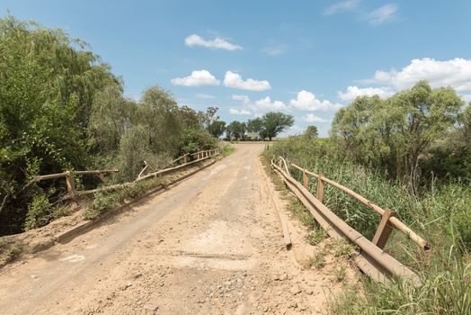 The R709-road bridge across the Groot Vet River near Excelsior, a small town in the Free Strate Province of South africa