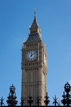 LONDON - MARCH 13 : View of Big Ben in London on March 13, 2016