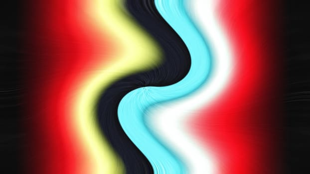 Abstract background with swirl elements. 3d render