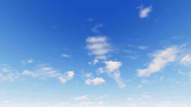 Cloudy blue sky abstract background, blue sky background with tiny clouds, 3d illustration