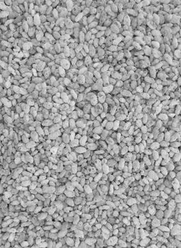 Crisped rice breakfast cereal as an abstract background texture - monochrome processing