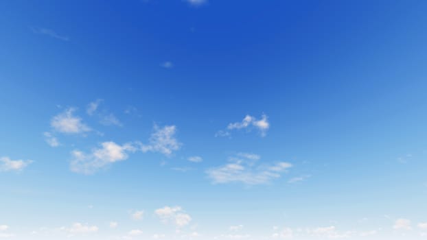 Cloudy blue sky abstract background, blue sky background with tiny clouds, 3d illustration