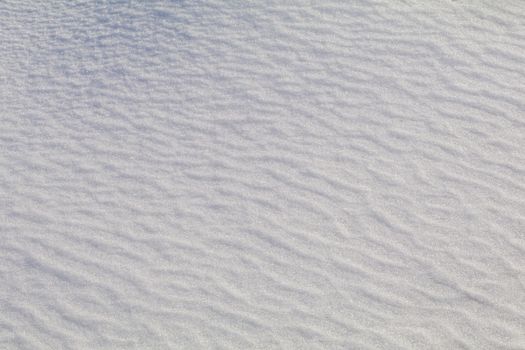 Wavelets in the frozen drift show in the cold field